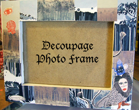 decoupage frame