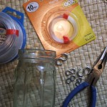 Gather: empty jarneedle nose plierss-hooksclear picture wiregalvanized wire