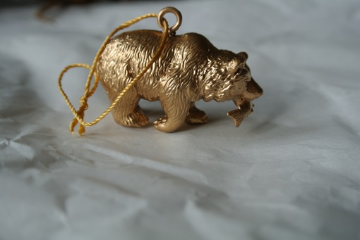 diy golden animal ornaments